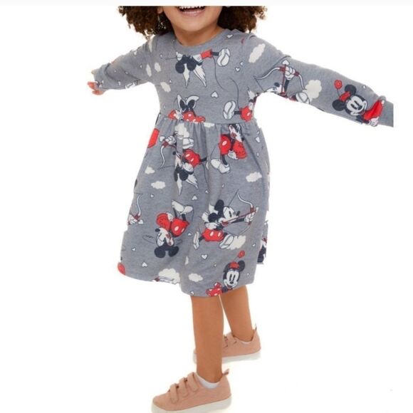 New mickey & Minnie Cupid Toddler Girl Dress sizes 12 m - Picture 2 of 8